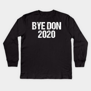 BYE DON 2020 Kids Long Sleeve T-Shirt